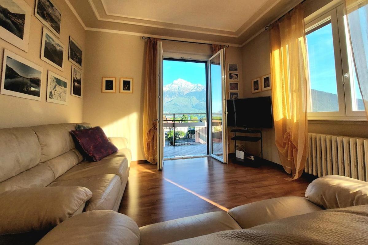 Casa Rosa Apartment Domaso Luaran gambar
