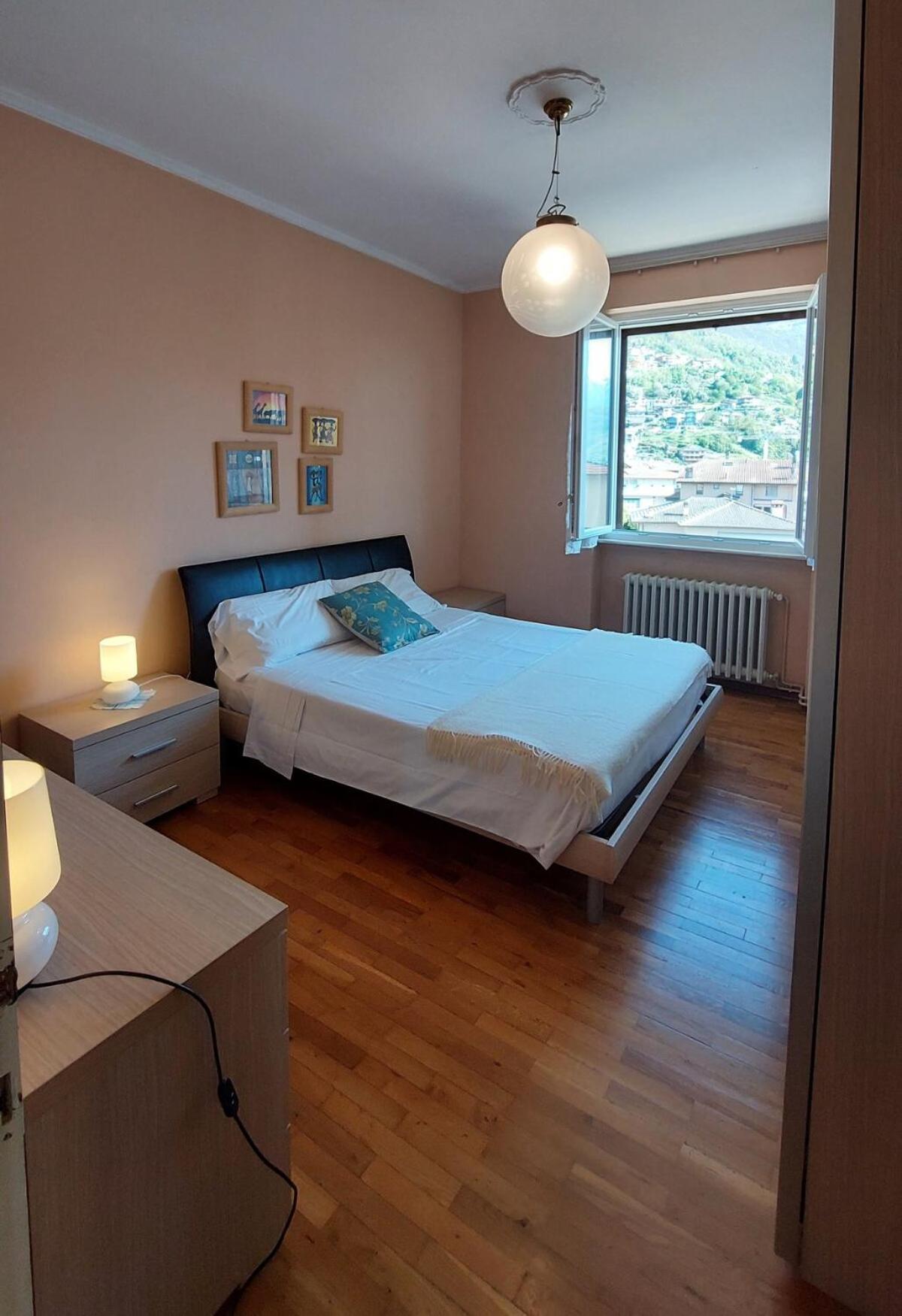Casa Rosa Apartment Domaso Luaran gambar