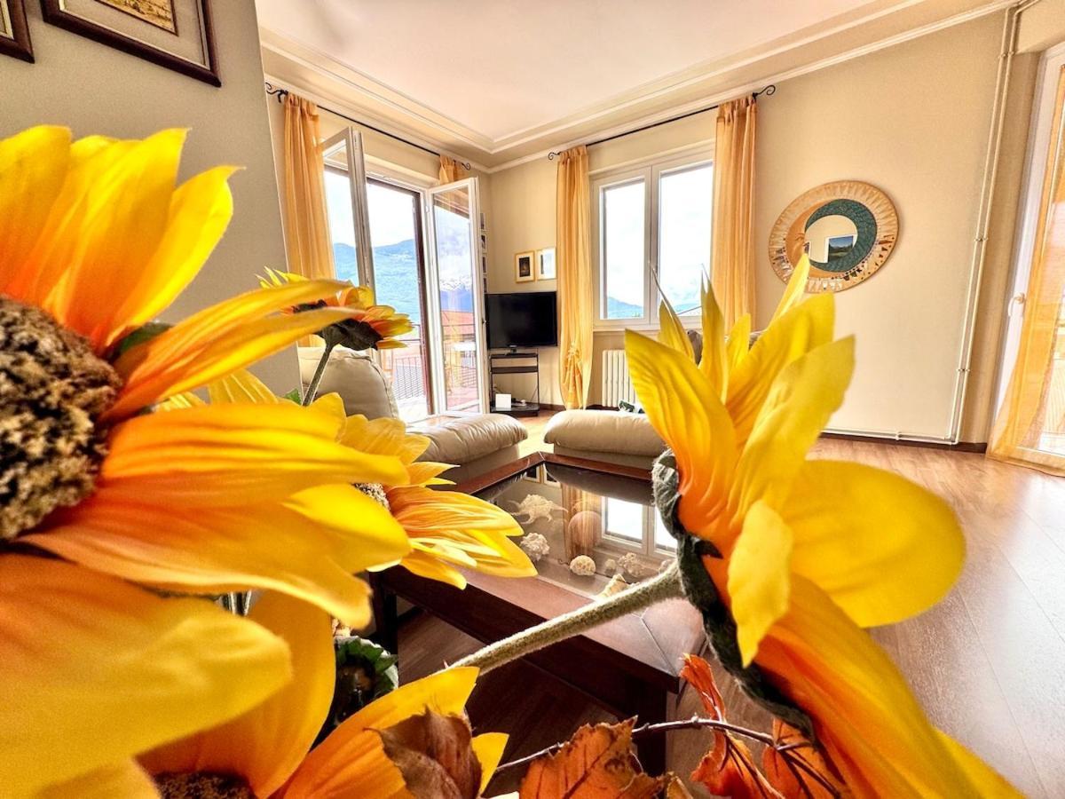 Casa Rosa Apartment Domaso Luaran gambar