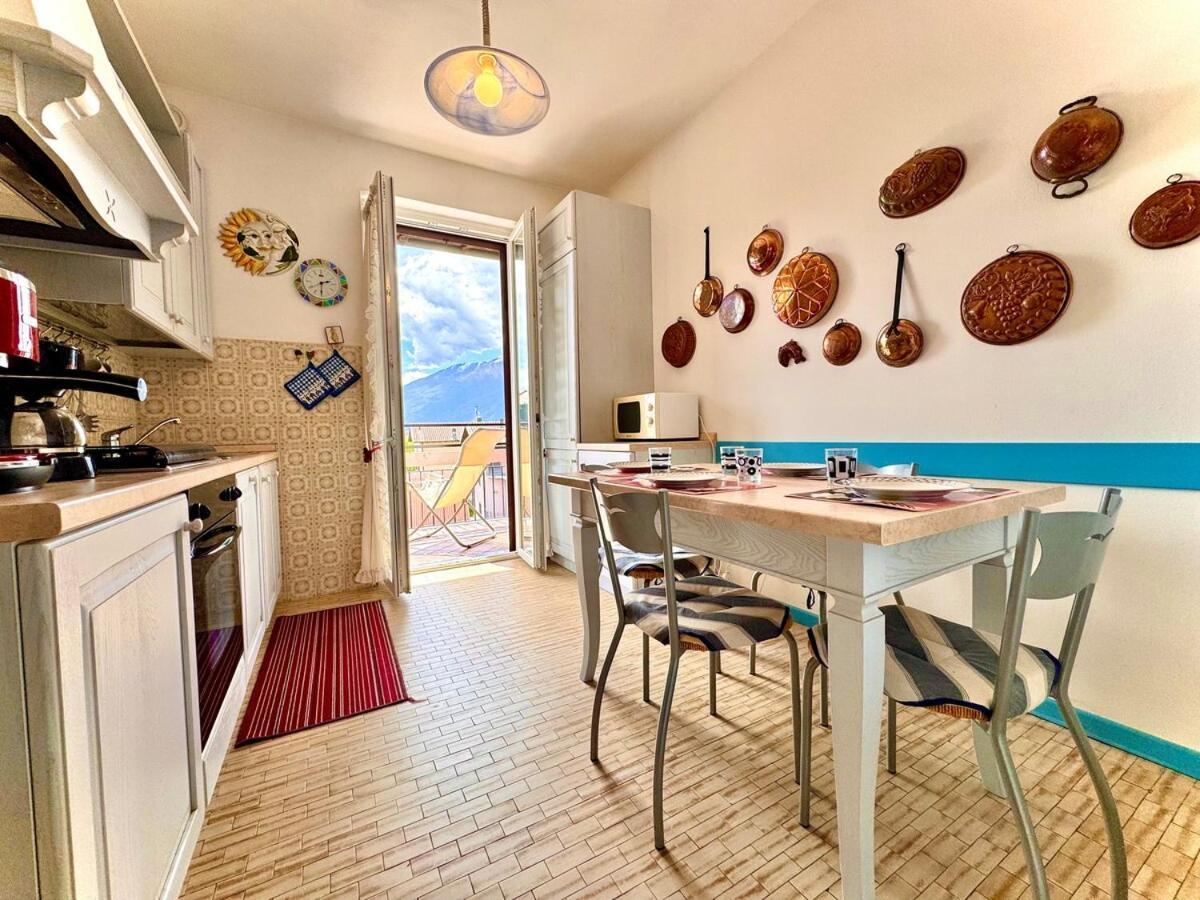 Casa Rosa Apartment Domaso Luaran gambar
